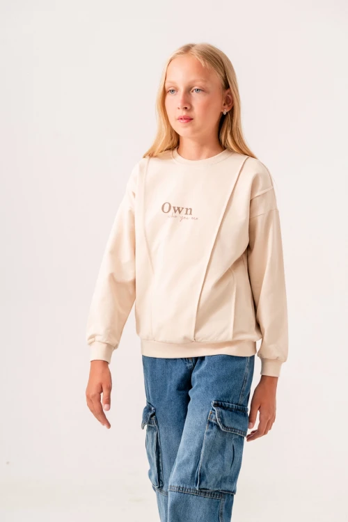 Own Who You Are Baskılı Sweat 11955