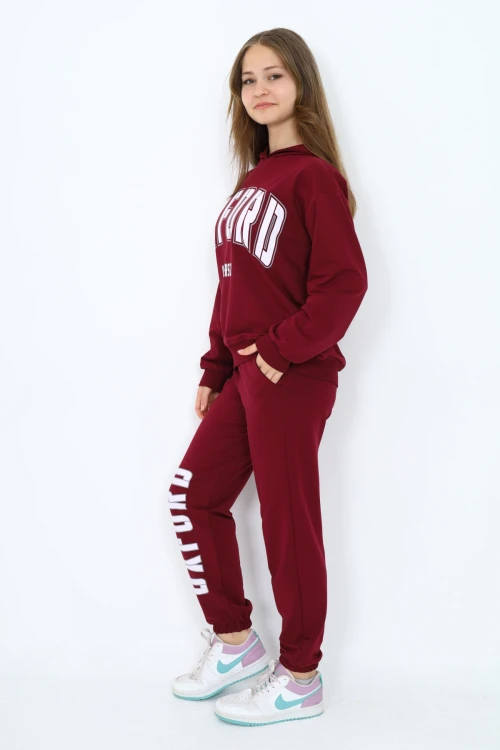 Oxford Baskılı Kız Takım 7146