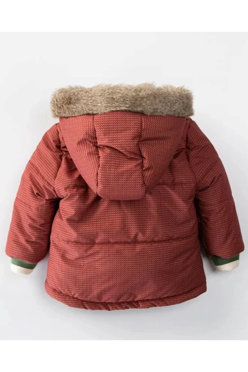 Oyuncak İşlemeli Erkek Bebek Mont 51301