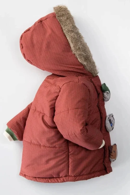 Oyuncak İşlemeli Erkek Bebek Mont 51301