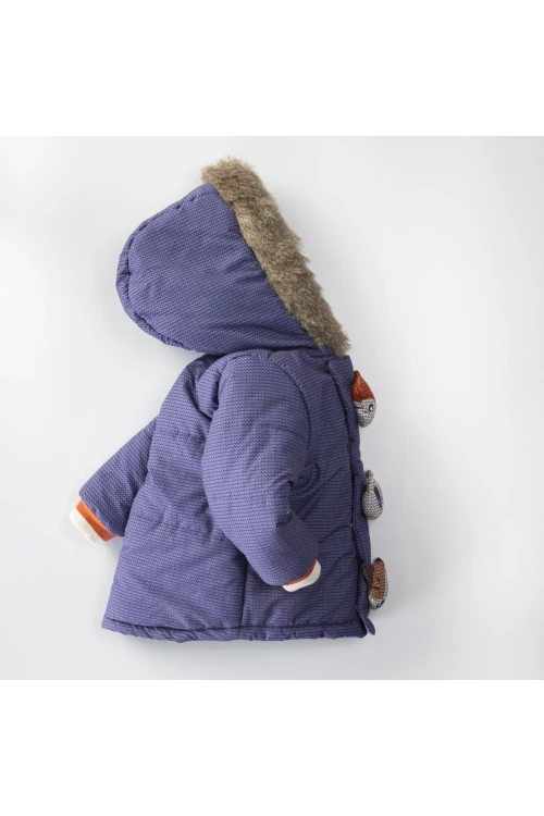 Oyuncak İşlemeli Erkek Bebek Mont 51301