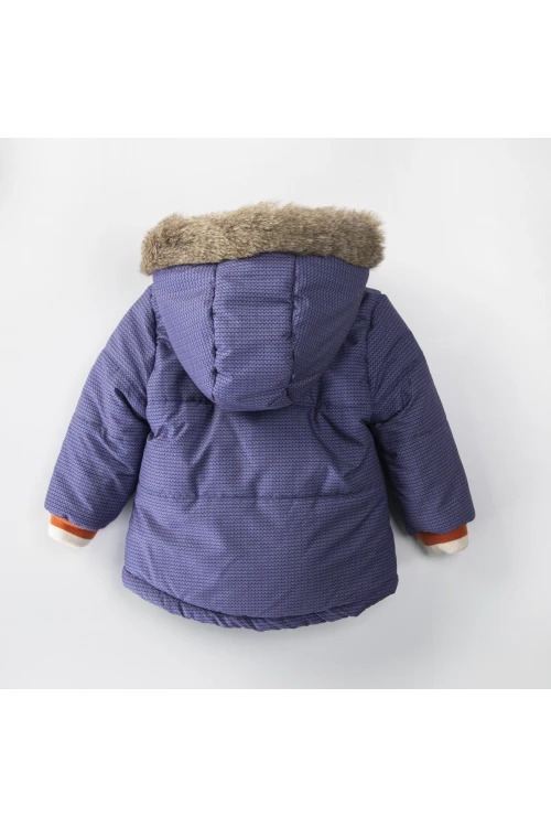 Oyuncak İşlemeli Erkek Bebek Mont 51301