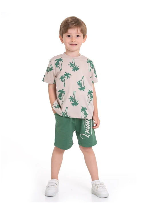 Palmiye Baskılı 2li Takım 73307