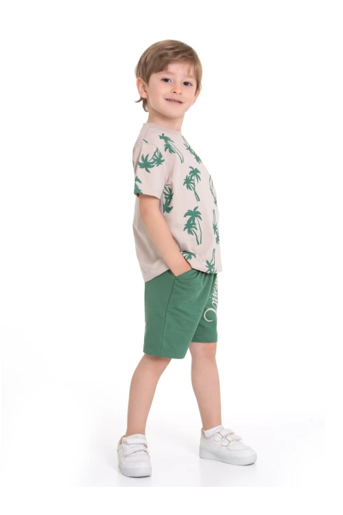 Palmiye Baskılı 2li Takım 73307