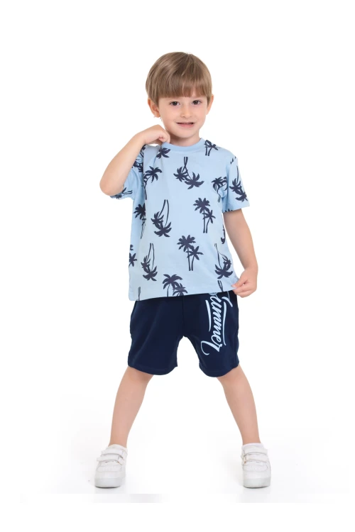 Palmiye Baskılı 2li Takım 73307