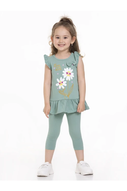 Papatya Baskılı Fırfırlı Takım 63106