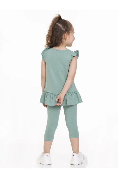 Papatya Baskılı Fırfırlı Takım 63106