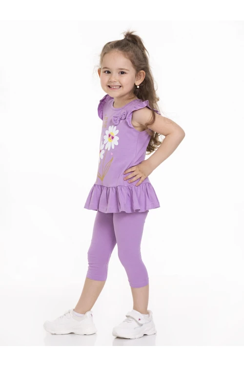 Papatya Baskılı Fırfırlı Takım 63106