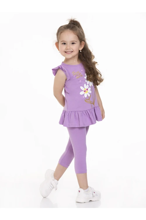 Papatya Baskılı Fırfırlı Takım 63106