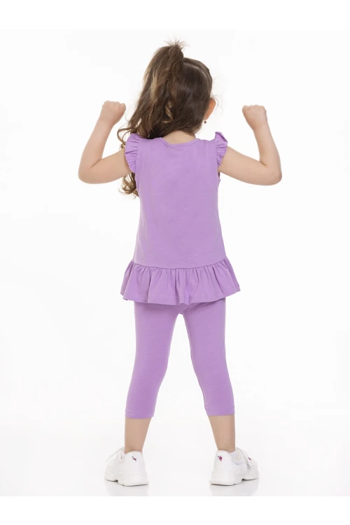 Papatya Baskılı Fırfırlı Takım 63106