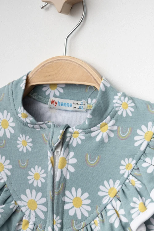 Papatya Baskılı Hırka 54366