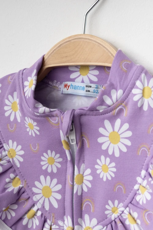 Papatya Baskılı Hırka 54366