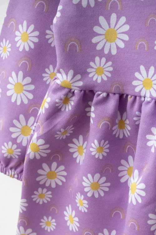 Papatya Desenli Elbise 73516