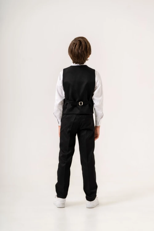 Papyonlu Yelekli Takım Elbise 3105