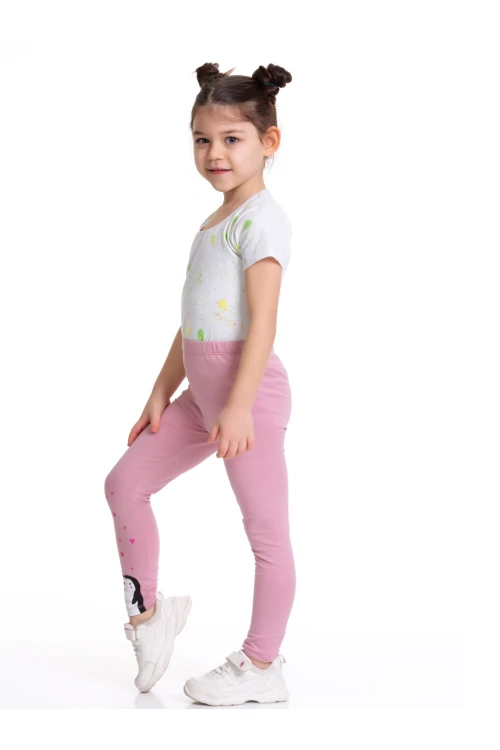 Penguen Baskılı 2li Tayt 54874