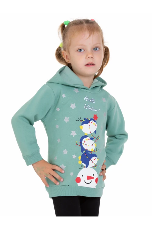 Penguen Baskılı Sweat 54368