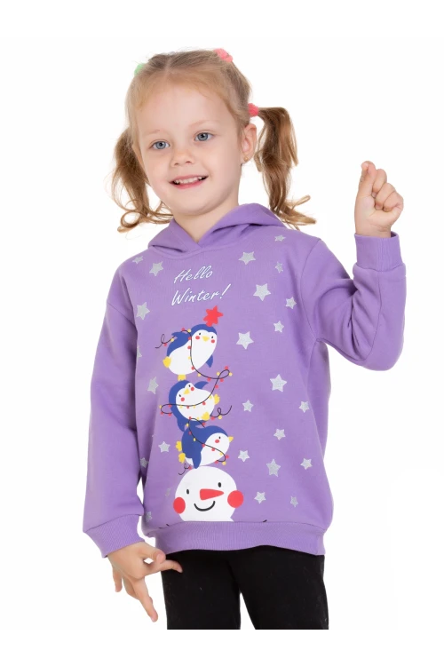 Penguen Baskılı Sweat 54368