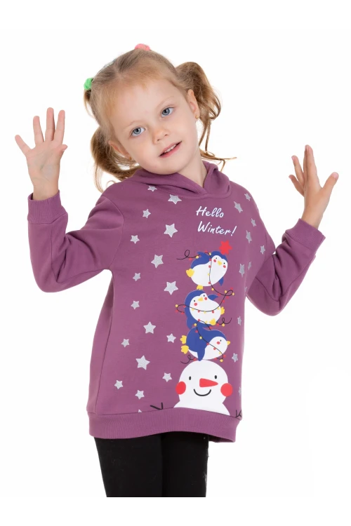 Penguen Baskılı Sweat 54368