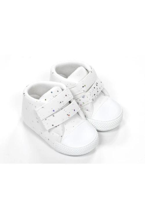Pırıltılı Cırt Cırtlı Bebek Ayakkabı 4000