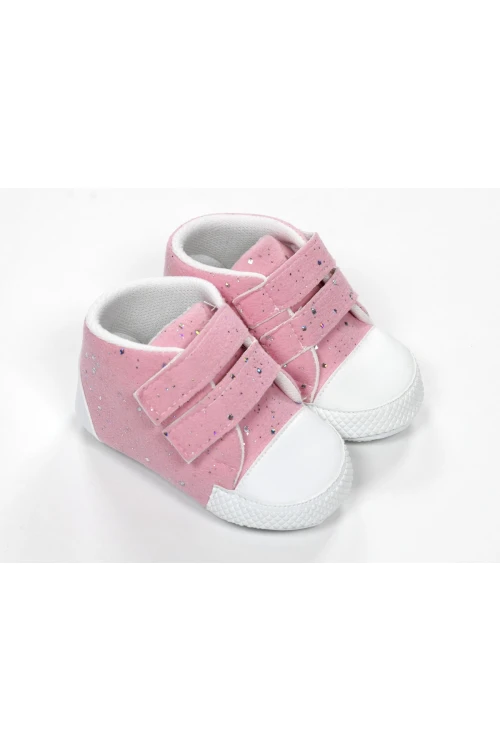 Pırıltılı Cırt Cırtlı Bebek Ayakkabı 4000