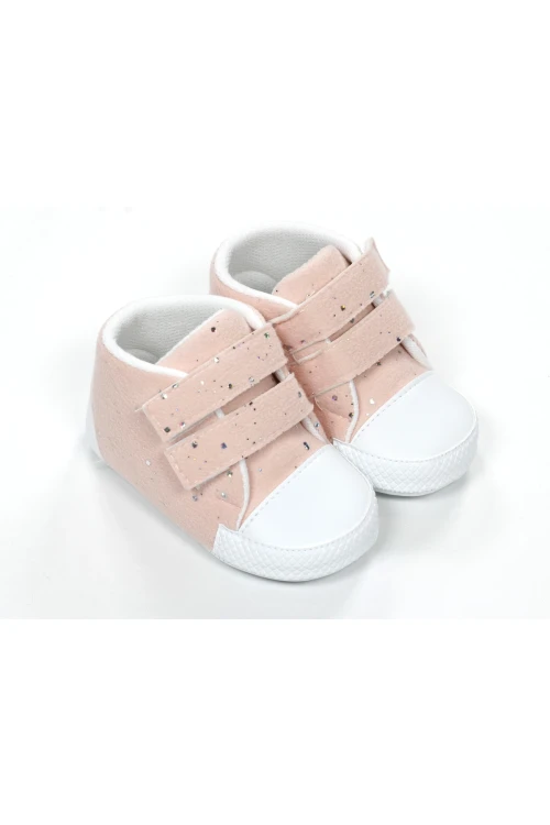 Pırıltılı Cırt Cırtlı Bebek Ayakkabı 4000