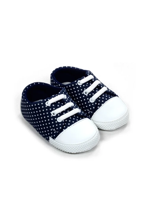 Puanlı Bağcıklı Bebek Ayakkabısı 1099