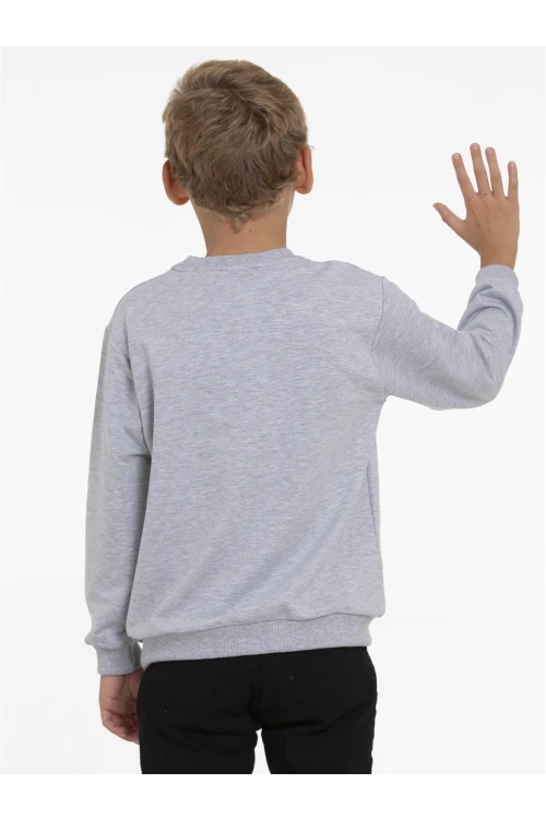 Run Started Baskılı Sweat 54452