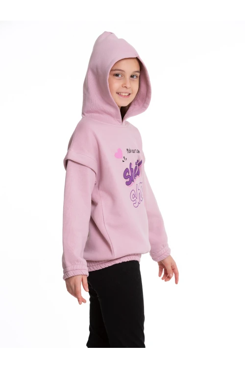 Shine Baskılı Kapuşonlu Sweat 54551