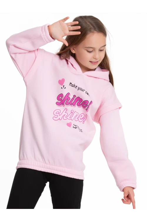 Shine Baskılı Kapuşonlu Sweat 54551
