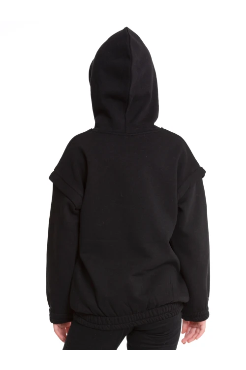 Shine Baskılı Kapuşonlu Sweat 54551