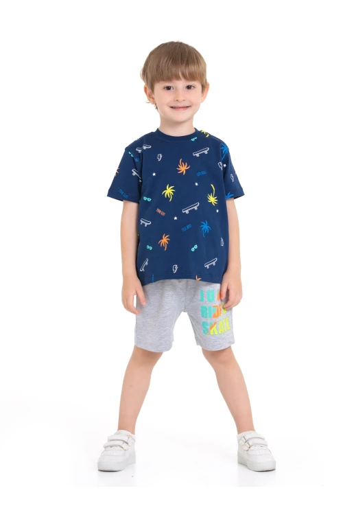 Skate Baskılı 2li Takım 73308