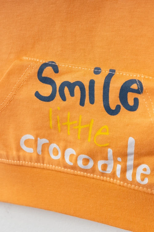 Smile Little Crocodile Baskılı Takım 15137