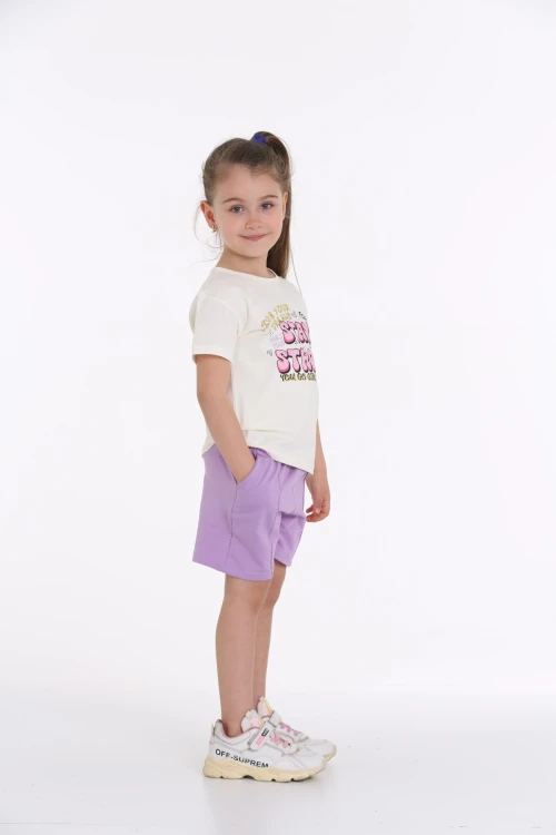 Stay Strong Baskılı Şortlu Takım 73204