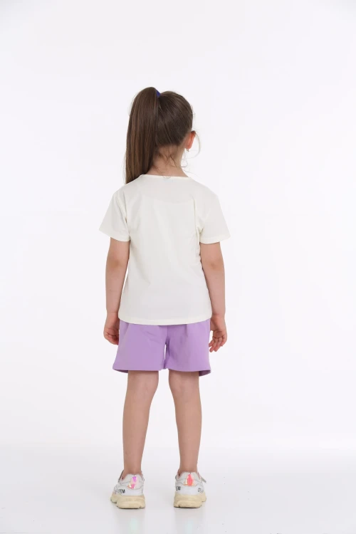 Stay Strong Baskılı Şortlu Takım 73204