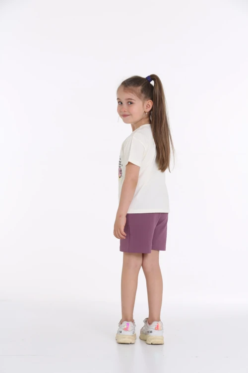 Stay Strong Baskılı Şortlu Takım 73204