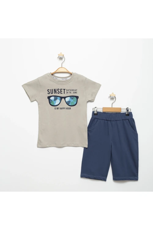 Sunset Gözlük Baskılı Takım 15340
