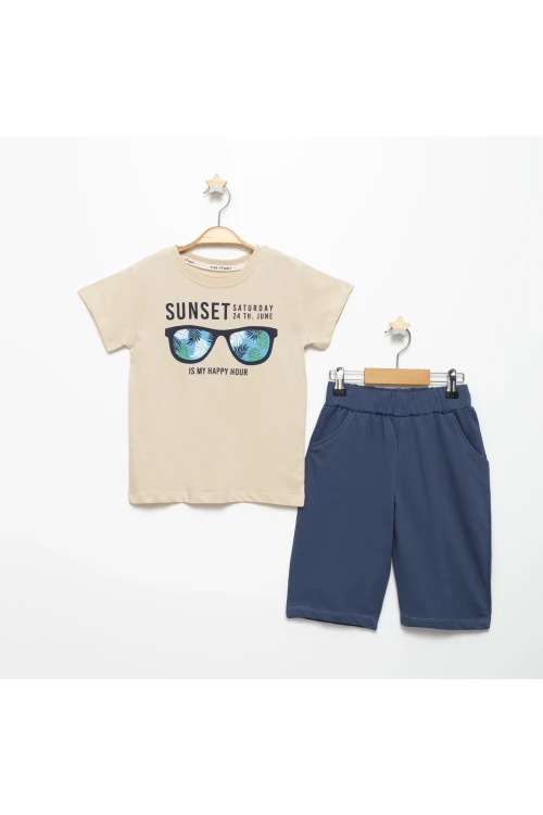 Sunset Gözlük Baskılı Takım 15340