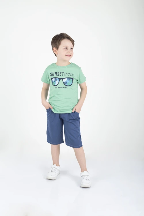 Sunset Gözlük Baskılı Takım 15340