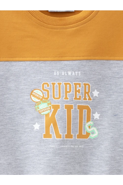 Super Kid Baskılı Sweat 54254