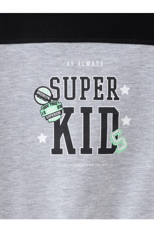 Super Kid Baskılı Sweat 54254