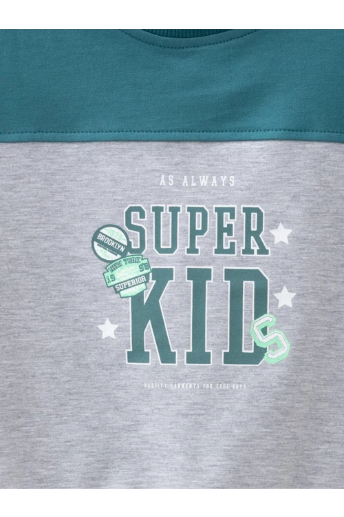 Super Kid Baskılı Sweat 54254