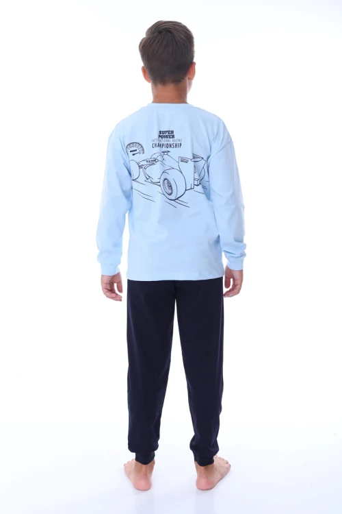 Super Power Baskılı Erkek Çocuk Pijama Takımı 36203