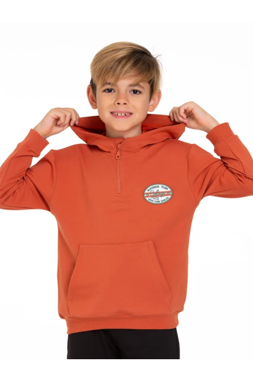 Superior Team Nakışlı Fermuarlı Sweat 54405