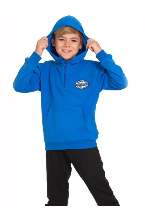 Superior Team Nakışlı Fermuarlı Sweat 54405