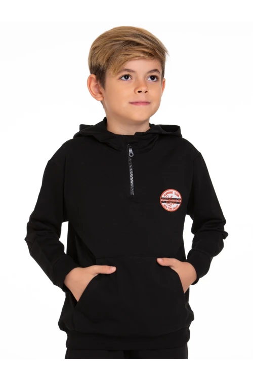Superior Team Nakışlı Fermuarlı Sweat 54405