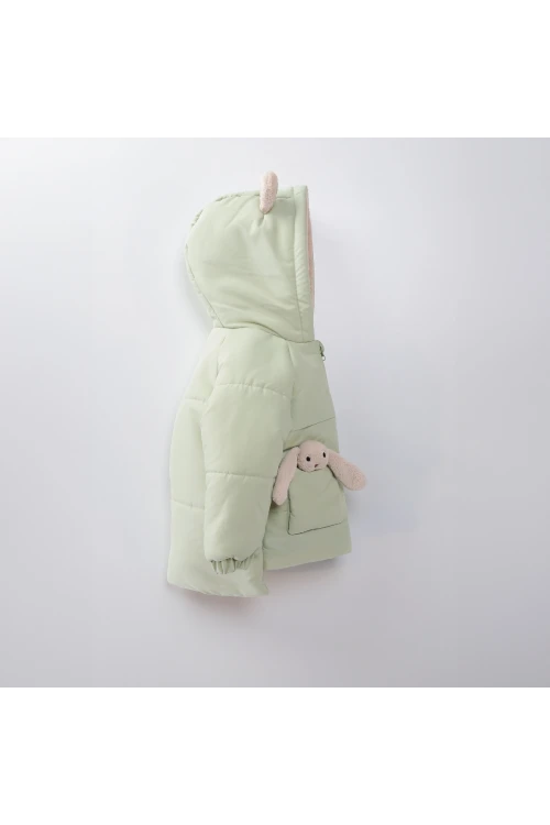Tavşan Kulaklı Kız Mont 50327