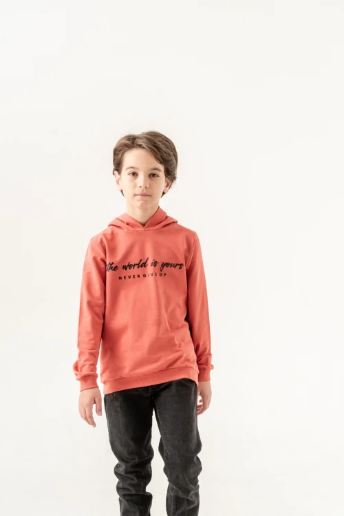 The World Is Yours Baskılı Sweat 11908