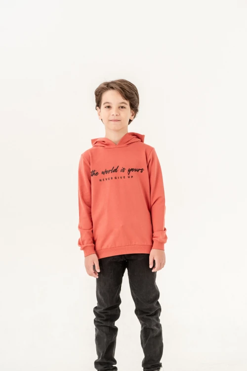 The World Is Yours Baskılı Sweat 11908