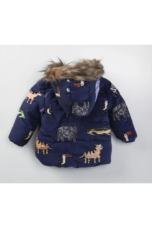 Timsah Desenli Erkek Bebek Mont 51310