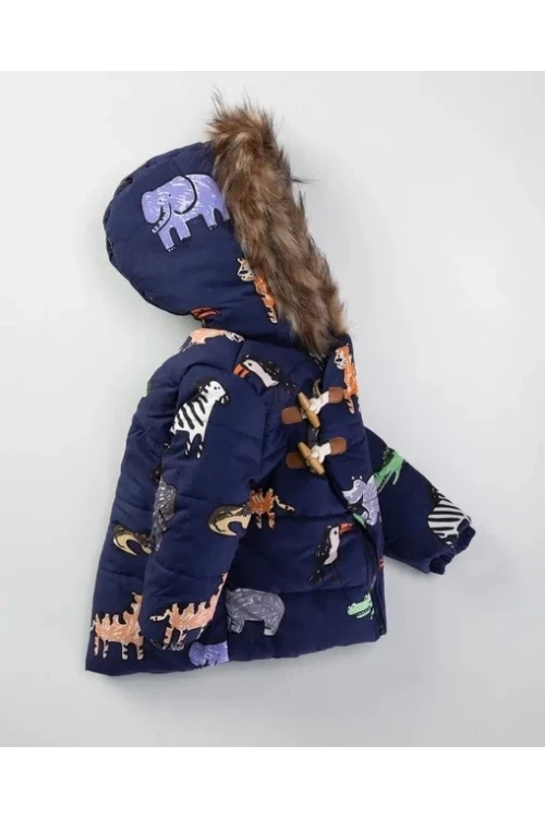 Timsah Desenli Erkek Bebek Mont 51310